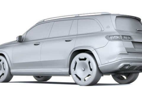 Mercedes-Benz GLS 680 Maybach 2027 3D Model