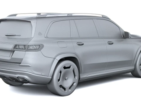 Mercedes-Benz GLS 680 Maybach 2027 3D Model