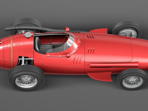 Maserati 250F 1954-1960 Grand Prix 3D Model
