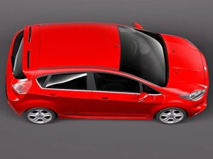 Fiesta 2013 ST 5-door 3D Model