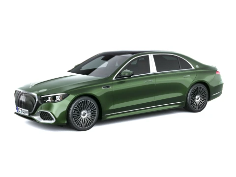 Mercedes-Benz S-Class Maybach короткий s580 2027р 3D Модель
