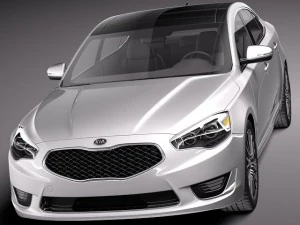 Kia Cadenza 2014 3D Model