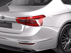 Kia Cadenza 2014 3D Model
