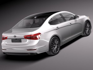 Kia Cadenza 2014 Modèle 3D