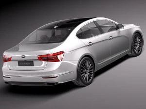Kia Cadenza 2014 3D Model