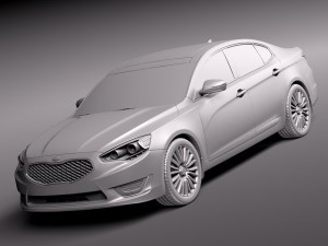 Kia Cadenza 2014 Modèle 3D