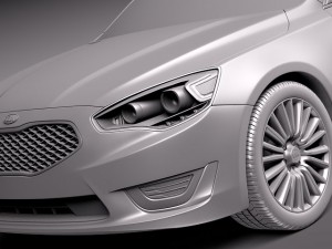 Kia Cadenza 2014 Modèle 3D