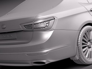 Kia Cadenza 2014 Modèle 3D