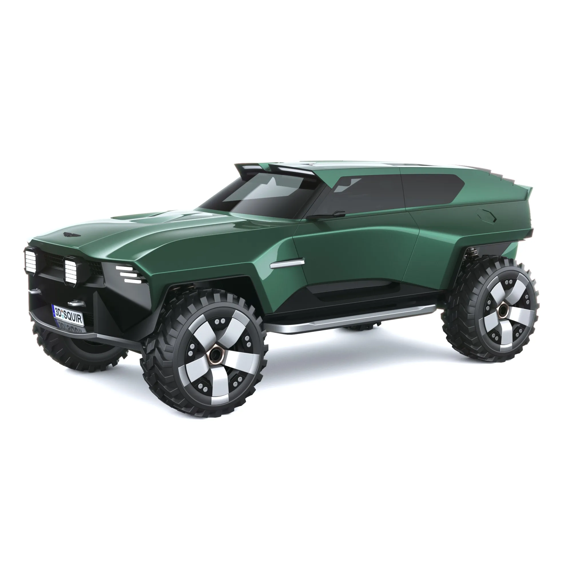 Aston Martin Dreadnought Concept 2026 3D Model .c4d .max .obj .3ds .fbx .stl .blend 