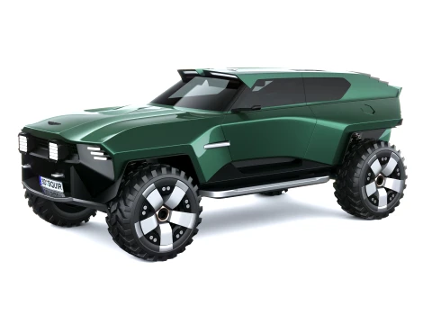 Aston Martin Dreadnought Concept 2026 3D Model
