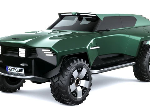 Aston Martin Dreadnought Concept 2026 3D Model
