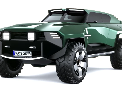 Aston Martin Dreadnought Concept 2026 3D Model