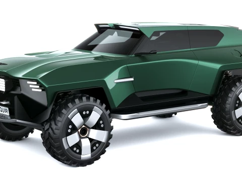 Aston Martin Dreadnought Concept 2026 3D Model