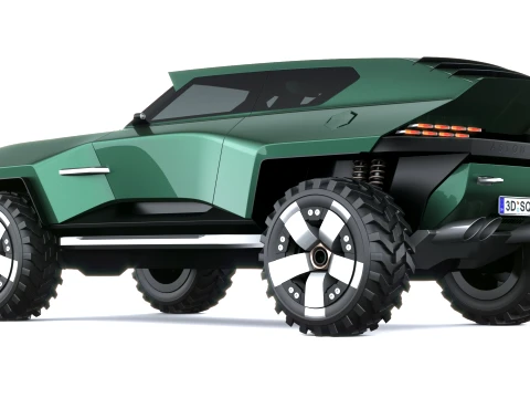 Aston Martin Dreadnought Concept 2026 3D Model