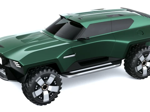 Aston Martin Dreadnought Concept 2026 3D Model