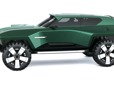 Aston Martin Dreadnought Concept 2026 3D Model