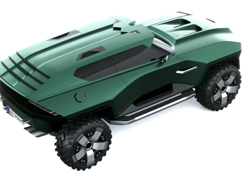 Aston Martin Dreadnought Concept 2026 3D Model