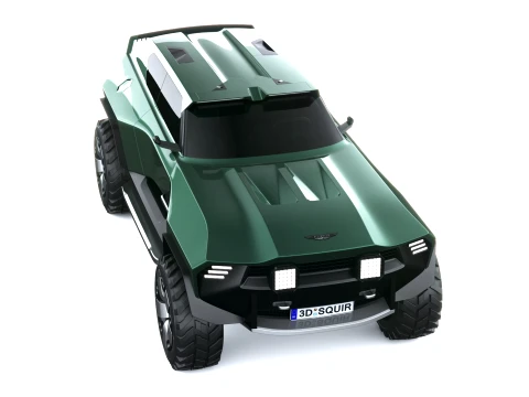 Aston Martin Dreadnought Concept 2026 3D Model