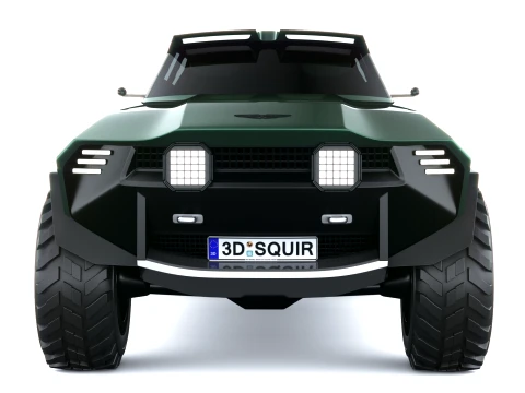 Aston Martin Dreadnought Concept 2026 3D Model