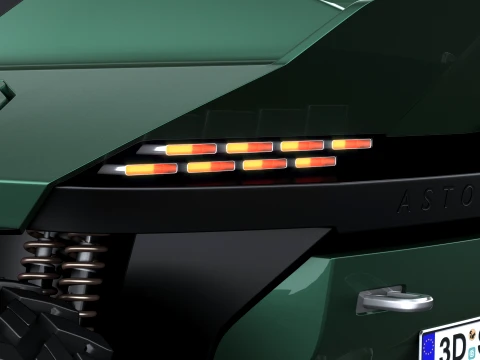 Aston Martin Dreadnought Concept 2026 3D Model