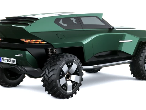 Aston Martin Dreadnought Concept 2026 3D Model