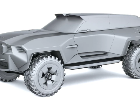 Aston Martin Dreadnought Concept 2026 3D Model