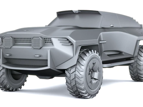 Aston Martin Dreadnought Concept 2026 3D Model