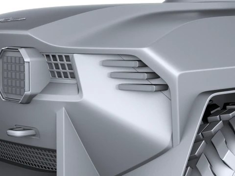 Aston Martin Dreadnought Concept 2026 3D Model