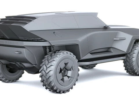 Aston Martin Dreadnought Concept 2026 3D Model