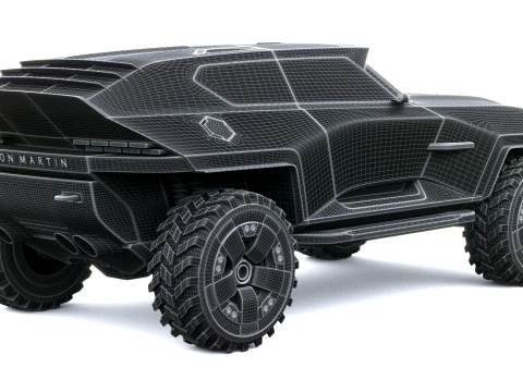 Aston Martin Dreadnought Concept 2026 3D Model