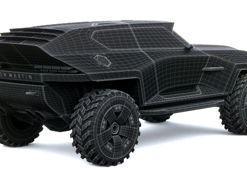 Aston Martin Dreadnought Concept 2026 3D Model