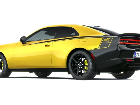 Dodge Charger Super Bee 2027 3D Model
