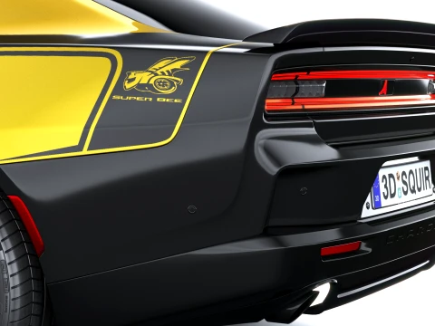 Dodge Charger Super Bee 2027 3D Model