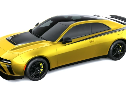 Dodge Charger Super Bee 2027 3D Model