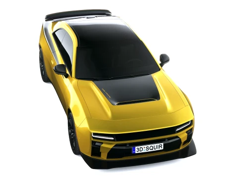 Dodge Charger Super Bee 2027 3D Model