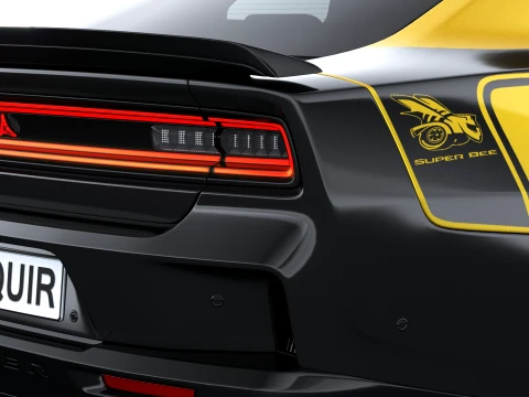 Dodge Charger Super Bee 2027 3D Model