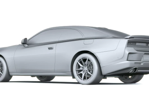 Dodge Charger Super Bee 2027 3D Model
