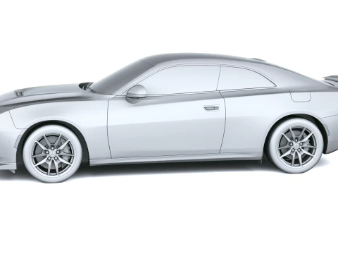 Dodge Charger Super Bee 2027 3D Model