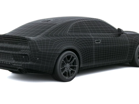 Dodge Charger Super Bee 2027 3D Model