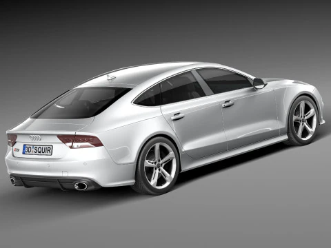 Audi RS7 2014 3D Model