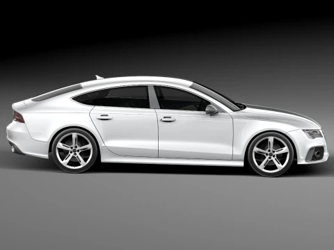 Audi RS7 2014 3D Model