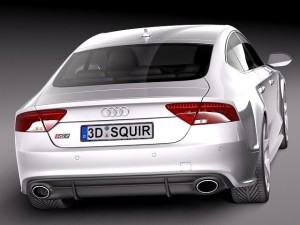 Audi RS7 2014 Model 3D