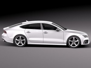 Audi RS7 2014 Model 3D