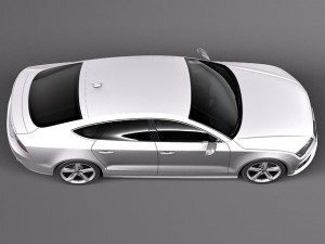 Audi RS7 2014 Model 3D