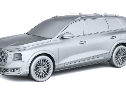 Audi SQ9 2027 3D Model