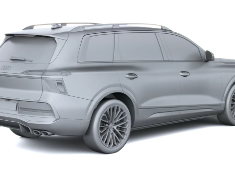Audi SQ9 2027 3D Model