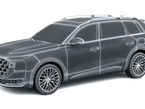 Audi SQ9 2027 3D Model