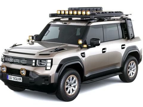 GAC Yue 7 2027 3D Model