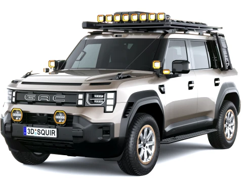 GAC Yue 7 2027 3D Model