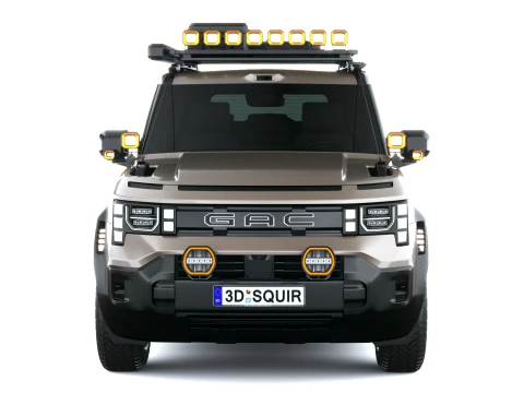 GAC Yue 7 2027 3D Model